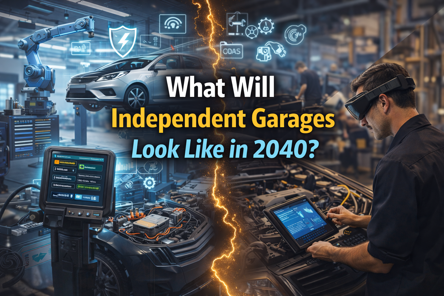 What will independent garages look like in 2040 - future of automotive repair